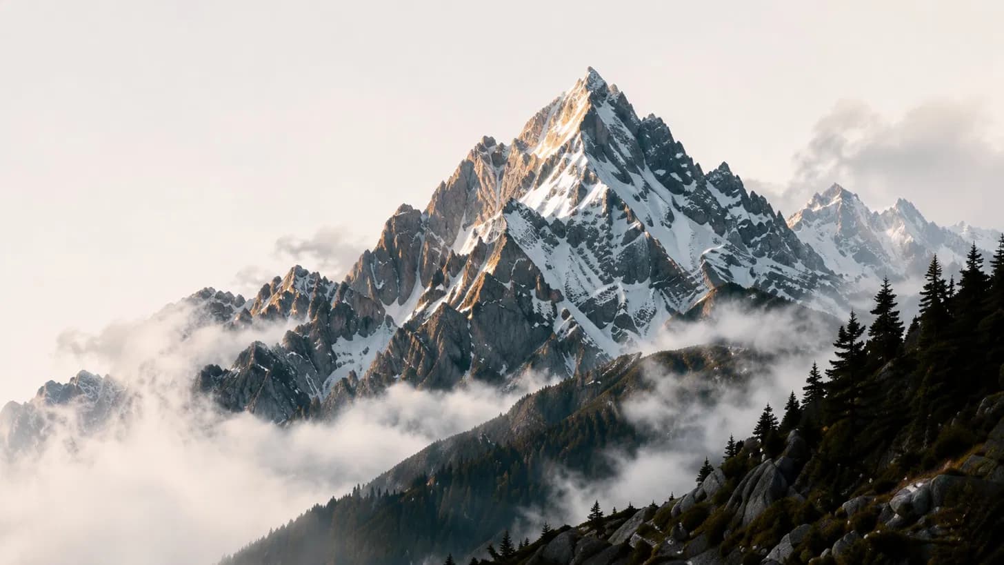 Mountain peaks